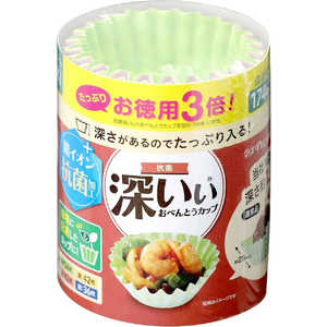 東洋アルミエコープロダクツ お徳用3倍 抗菌深いぃ おべんとうカップ深型 M4色 174枚入 東洋アルミエコープロダクツ お徳用3倍 抗菌深いぃ おべんとうカップ深型 M4色 174枚入