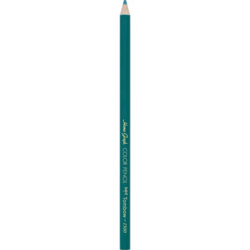 トンボ鉛筆 トンボ鉛筆 色鉛筆 1500 単色 青緑 1500-12 1500-12