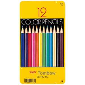 トンボ鉛筆 色鉛筆12色NQ CBNQ12C