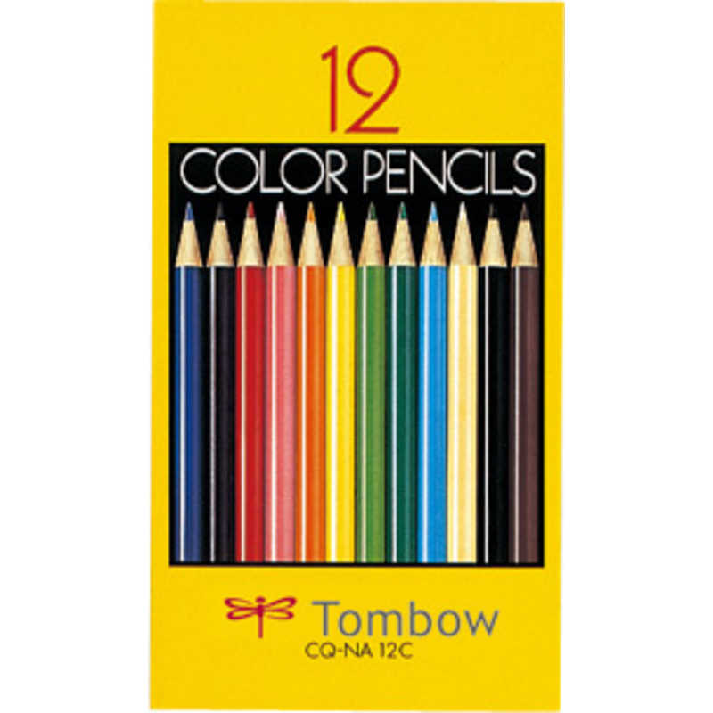 トンボ鉛筆 トンボ鉛筆 色鉛筆紙箱12色NA CQ-NA12C CQ-NA12C