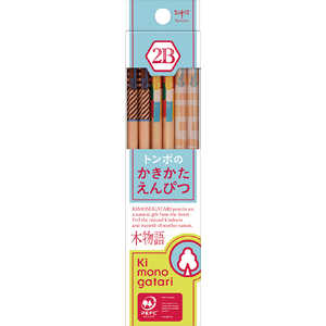 トンボ鉛筆 かきかた鉛筆F木物語01水色2B KB-KF01-2B トンボ鉛筆 かきかた鉛筆F木物語01水色2B KB-KF01-2B