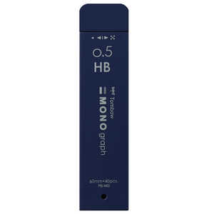 トンボ鉛筆 シャープ替芯 0.5mm HB ネイビー MONO graph(モノグラフ) R5-MGHB42 トンボ鉛筆 シャープ替芯 0.5mm HB ネイビー MONO graph(モノグラフ) R5-MGHB42