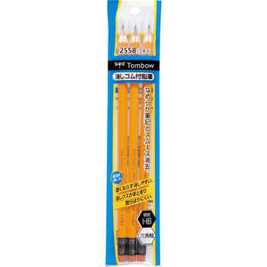 トンボ鉛筆 鉛筆 ゴム付 3P ACB360 トンボ鉛筆 鉛筆 ゴム付 3P ACB360