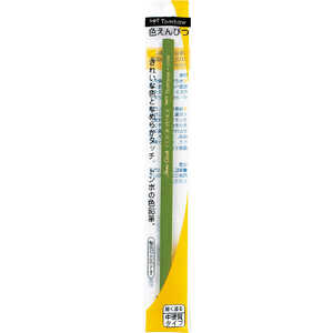 トンボ鉛筆 色鉛筆1500黄緑パック BCX-106