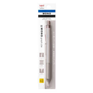 トンボ鉛筆 シャープペン0.3mm(パック) MONO graph Lite(モノグラフライト) グレイッシュブラウ DPA121E トンボ鉛筆 シャープペン0.3mm(パック) MONO graph Lite(モノグラフライト) グレイッシュブラウ DPA121E