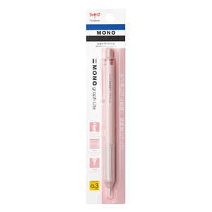 トンボ鉛筆 シャープペン0.3mm(パック) MONO graph Lite(モノグラフライト) グレイッシュピンク DPA121G トンボ鉛筆 シャープペン0.3mm(パック) MONO graph Lite(モノグラフライト) グレイッシュピンク DPA121G