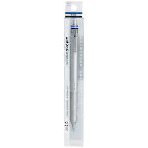 トンボ鉛筆 モノグラフファイン0.5シルバー DPA-112A トンボ鉛筆 モノグラフファイン0.5シルバー DPA-112A