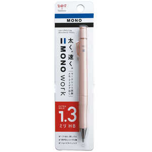 トンボ鉛筆 シャープペンシル モノワーク 1.3mm ピンク DPB-151E トンボ鉛筆 シャープペンシル モノワーク 1.3mm ピンク DPB-151E