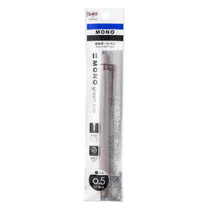 トンボ鉛筆 油性ボールペン0.5(パック品) MONO graph Lite(モノグラフライト) スモーキーブラウン FCF112C トンボ鉛筆 油性ボールペン0.5(パック品) MONO graph Lite(モノグラフライト) スモーキーブラウン FCF112C