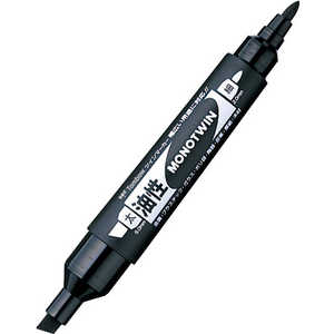 トンボ鉛筆 油性マーカーモノツインE黒 OD-TME33