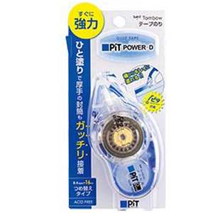 トンボ鉛筆 [テープのり]PiT POWER-D スタンダード(テープ幅8.4mm×長さ16m) PN-IP