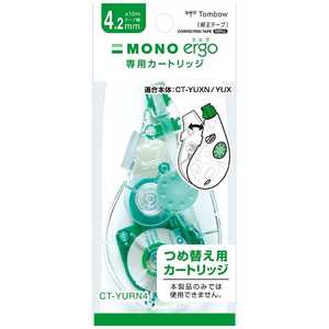 トンボ鉛筆 修正テープカートリッジモノエルゴN4 CTYURN4 トンボ鉛筆 修正テープカートリッジモノエルゴN4 CTYURN4