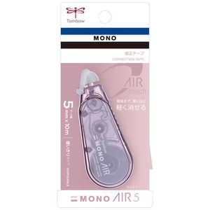 トンボ鉛筆 修正テープ MONO AIR モーブピンク CT-CA5C84