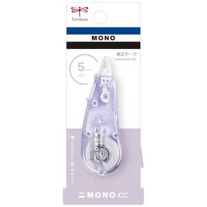 トンボ鉛筆 修正テープ MONO CC ソフトパープル CT-CC5C92