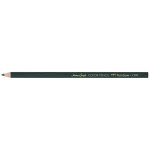 トンボ鉛筆 色鉛筆 1500単色 ふかみどり 1本 150010Jﾊﾞﾗ