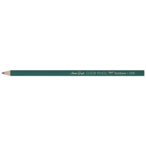 トンボ鉛筆 色鉛筆 1500単色 あおみどり 1本 150012Jﾊﾞﾗ