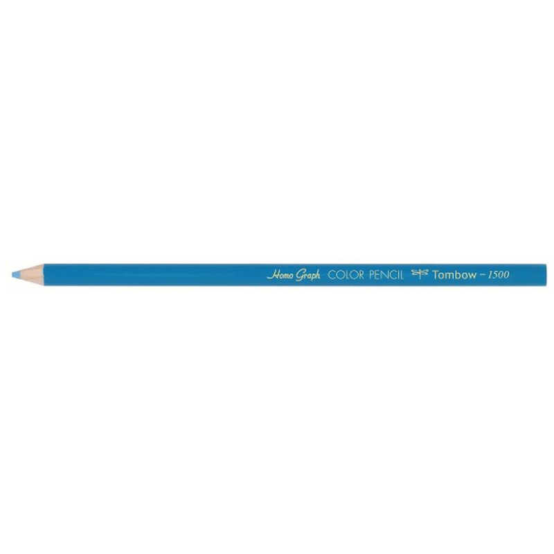 トンボ鉛筆 トンボ鉛筆 色鉛筆 1500単色 うすあお 1本 150014Jﾊﾞﾗ 150014Jﾊﾞﾗ