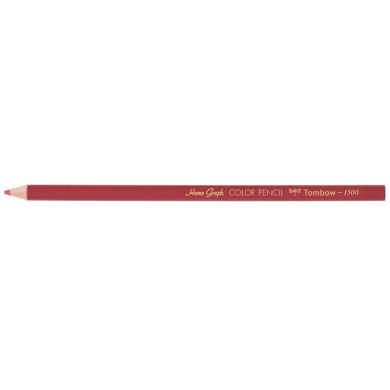 トンボ鉛筆 トンボ鉛筆 色鉛筆 1500単色 べにいろ 1本 150024Jﾊﾞﾗ 150024Jﾊﾞﾗ
