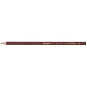 トンボ鉛筆 色鉛筆 1500単色 あかちゃいろ 1本 150030Jﾊﾞﾗ