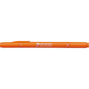 トンボ鉛筆 プレイカラー2 橙 WSTP28