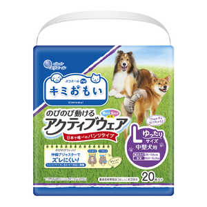 大王製紙 アクティブウェアLゆったり20枚 