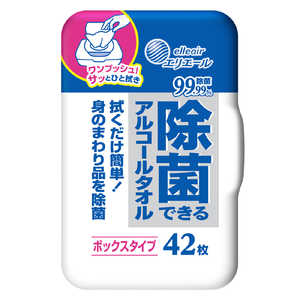 大王製紙 エリエール除菌ボックス本体42枚 EジヨキンBOXホンタイ