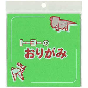 トーヨー 単色おりがみ15きみどり30枚 71703