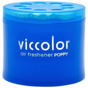 ダイヤケミカル DIAX(POPPY くるまにポピー)車用 芳香剤(ゲルタイプ)ビッカラ マリンスカッシュ 置き型 (容量：85g) VICCOLOR 17744