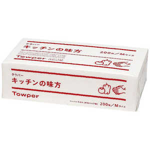 トライフ 東海加工紙 タウパー キッチンの味方 M(200枚×30束) ドットコム専用 XTU0103