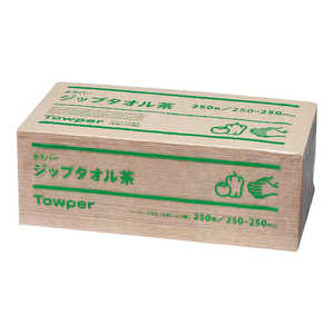 東海加工紙 タウパー ジップ 茶 (1ケース12束入) KTO8001 東海加工紙 タウパー ジップ 茶 (1ケース12束入) KTO8001