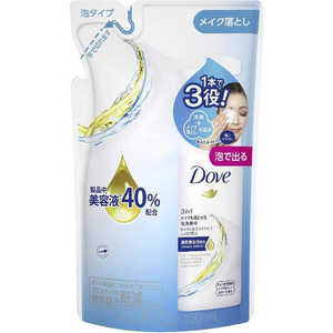 ユニリーバJCM Dove(ダヴ)3in1 メイクも落とせる泡洗顔料 つめかえ用 120mL 