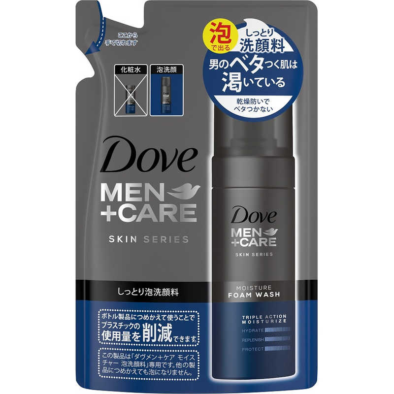 ユニリーバJCM ユニリーバJCM Dove MEN+CARE(ダヴメン+ケア)モイスチャー 泡洗顔料 つめかえ用 120mL  