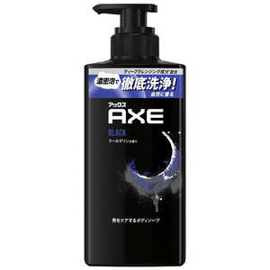 ユニリーバJCM AXE(アックス)フレグランス ボディソープ ポンプ 本体 370g ブラック 