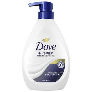 ユニリーバJCM Dove(ダヴ)ボディウォッシュ ポンプ 本体 470g プレミアム モイスチャーケア 