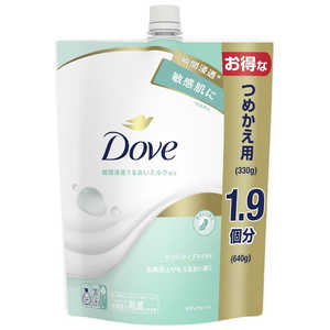 ユニリーバJCM Dove(ダヴ)ボディウォッシュ つめかえ用 640g センシティブマイルド 