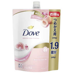 ユニリーバJCM Dove(ダヴ)ボディウォッシュ つめかえ用 640g ピーチ＆スイートピー