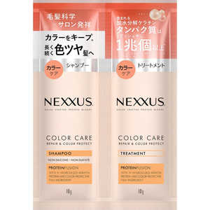 ユニリーバJCM NEXXUS(ネクサス)リペアアンドカラープロテクトシャンプー&トリートメントサシェ20 g ユニリーバJCM NEXXUS(ネクサス)リペアアンドカラープロテクトシャンプー&トリートメントサシェ20 g