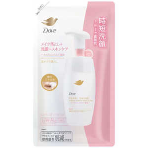 ユニリーバJCM ダヴ パールシャイン 3in1 透明つや肌 泡メイク落とし つめかえ用 150mL 