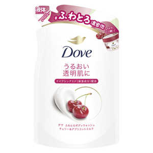 ユニリーバJCM ダヴ ふわとろボディウォッシュ チェリー＆アプリコットミルク 詰替 ダウ゛フワチエリカエ340