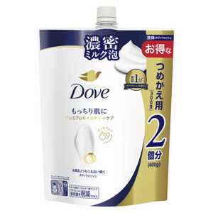 ユニリーバJCM ダヴ ボディウォッシュ プレミアムモイスチャーケア 詰替用 600g ダウ゛Bモイスカエ600