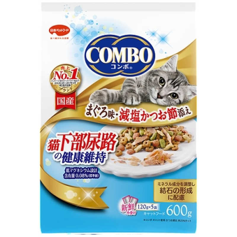 日本ペットフード 日本ペットフード コンボ キャット 猫下部尿路の健康維持 600g  