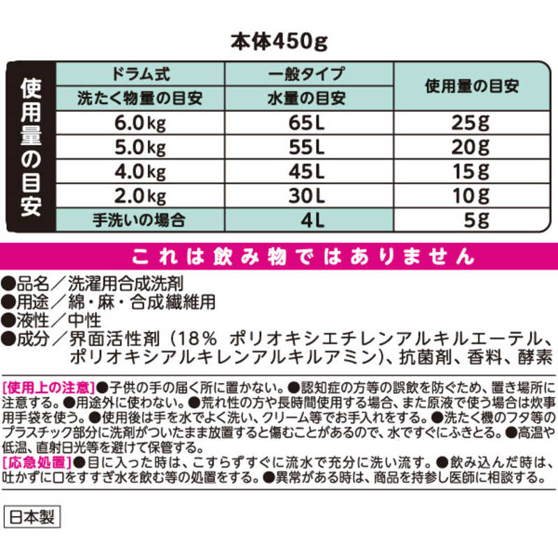 NSファーファJ NSファーファJ FaFa(ファーファ)ストーリー 洗剤 あわあわウォッシュ 本体 450g  