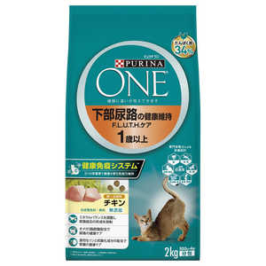 ネスレ日本 PURINA ONE キャット 下部尿路の健康維持 F.L.U.T.H.ケア チキン 2kg(500g×4袋) ピュリナワン