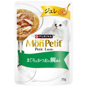 ネスレ日本 モンプチ プチリュクス ジュレ まぐろとかつおの鯛添え 35g ネスレ日本 モンプチ プチリュクス ジュレ まぐろとかつおの鯛添え 35g