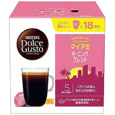 ネスレ日本 マイアミ モーニングブレンド 18杯分 ネスカフェ ドルチェ