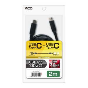 iJoV USB-C  USB-CP[u m[d /] /2m / 100W /USB3.2 Gen2 n USBBC302G2