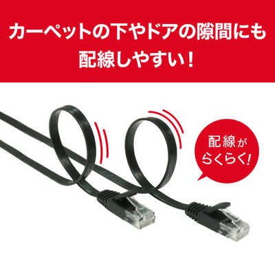ORIGINALBASIC LANケーブル ［20m /カテゴリー6A /フラット