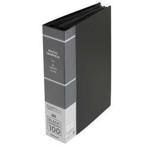 ナカバヤシ フォトグラフィリア 2Lタテ1段 100枚収納 PH2L1010D(ブラ ナカバヤシ フォトグラフィリア 2Lタテ1段 100枚収納 PH2L1010D(ブラ