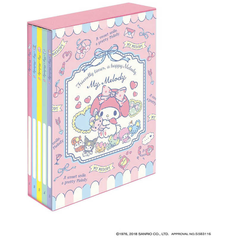 ナカバヤシ ナカバヤシ 5冊BOXポケットアルバム マイメロディ アPL10318(マイメ アPL10318(マイメ