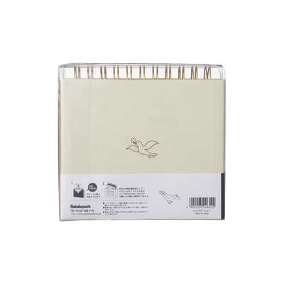 ナカバヤシ フレームケースアルバム L判60枚収納 フラワーイエロー